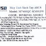 ASUS VIVOBOOK PRO 14X M7400QC-KM013W