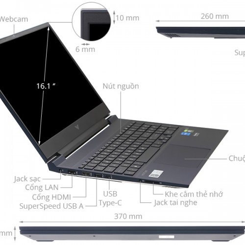 HP Victus 16 d0292TX (5Z9R3PA)