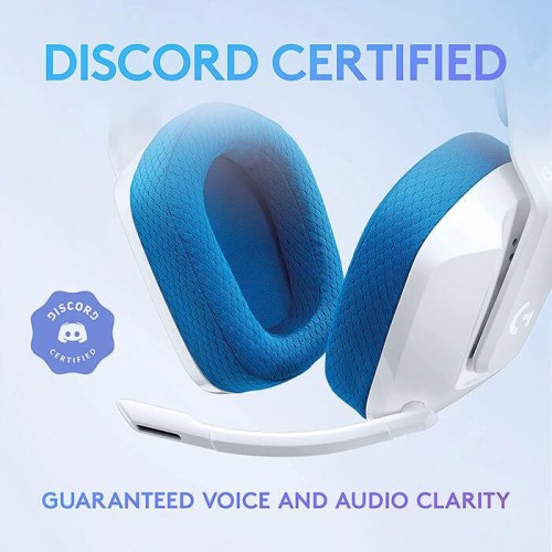 Tai nghe gaming có dây Logitech G335 - Trắng