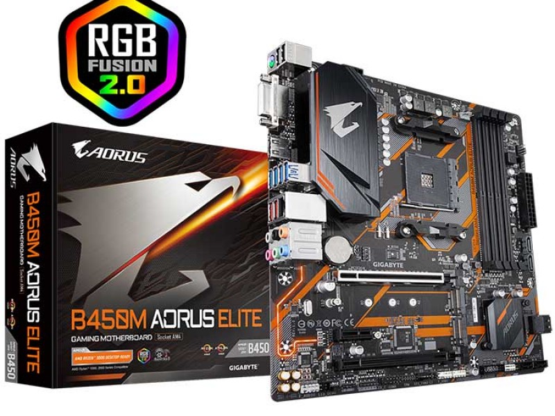 Mainboard GIGABYTE B450 Aorus Elite