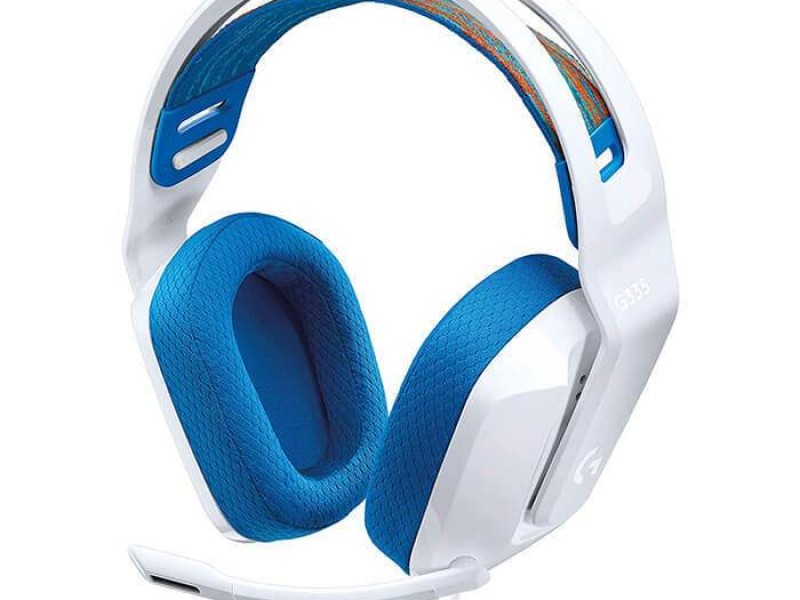 Tai nghe gaming có dây Logitech G335 - Trắng